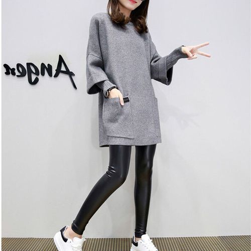 Robe Patchwork À Manches Longues Pour Femmes Enceintes,Vêtements De Grossesse À Volants Doux,Col Rond,N?ud,Automne,Hiver