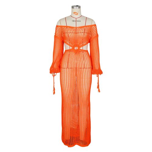 Robe Longue En Tricot Évidée Pour Femme Enceinte,Robe De Photographie,Couverture De Bikini,Batterie De Grossesse,Prise De Vue Photo,Sexy
