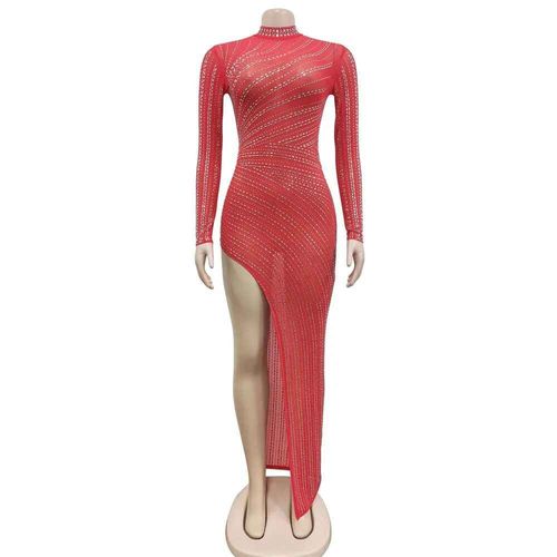 Robe Longue En Tulle Et Strass Pour Femme Enceinte,Tenue De Soirée Sexy Pour Séance Photo