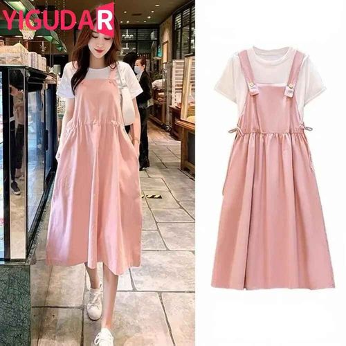 Alterdress-Robe De Maternité Ample Version Coréenne Pour Femmes Enceintes,Longue Jupe De Vacances D'été,Robe Éducative