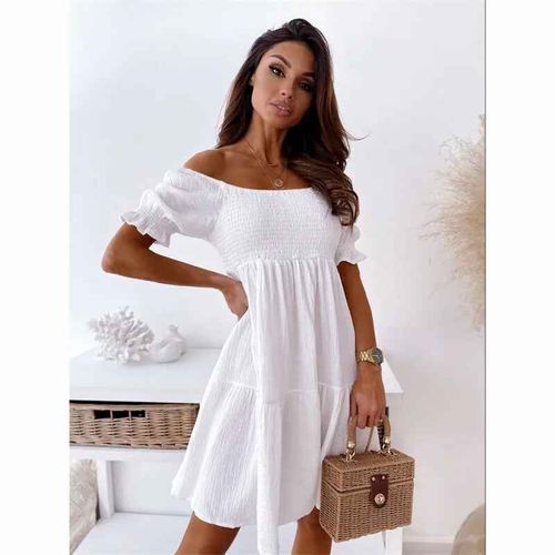 Robe D'été Sexy À Dos Nu Pour Femmes Enceintes,Robe De Plage À Manches Courtes,Robe De Soirée,Vêtements Éducatifs,Mode