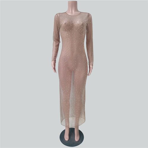 Alterphotography-Robe Transparente Pour Femme Enceinte,Biscuits Étincelants,Maille Élastique,Mode Sexy,Séance Photo,Tout Neuf,Rotterdam