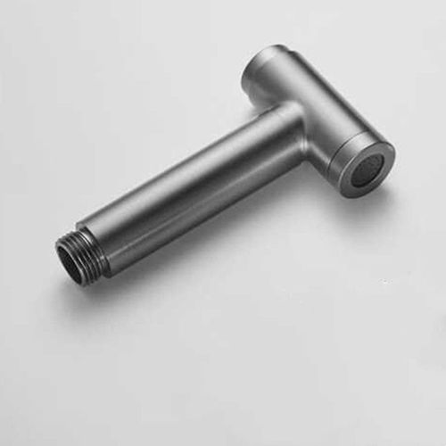 Ensemble de Pistolet de Pulvérisation de Toilette,Chrome/Gris,Laiton,Bidet à Main,Pommeau de Douche,Auto Livres,Fixation - Type Gray Gun C