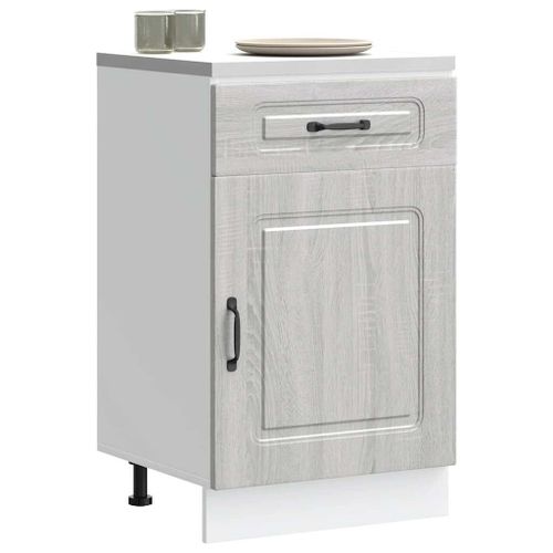Vidaxl Armoire De Cuisine Kalmar Sonoma Gris Bois D'ingénierie