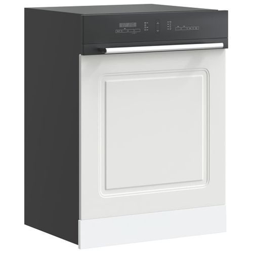 Vidaxl Panneau De Lave-Vaisselle Kalmar Blanc 60x1,5x67 Cm