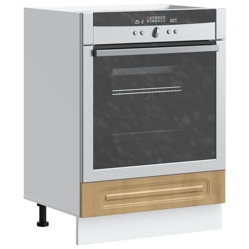 Vidaxl Armoire À Four Kalmar Chêne Artisanal Bois D'ingénierie