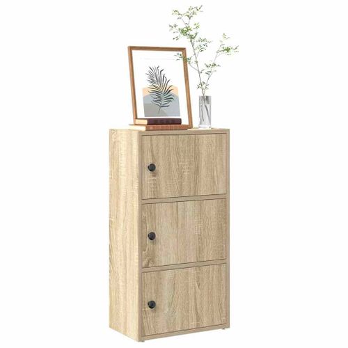 Vidaxl Bibliothèque Chêne Sonoma 40x24x77 Cm Bois D'ingénierie
