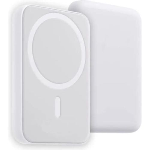 Batterie Externe, Power Bank 5000mah, Magnétique Sans Fil Charge Rapide Pd 20 W Usb C Chargeur Portable Magsafe Batterie Pour Iphone