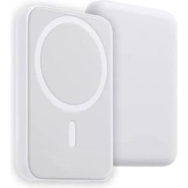 Batterie Externe, Power Bank 5000mah, Magnétique Sans Fil Charge Rapide Pd 20 W Usb C Chargeur Portable Magsafe Batterie Pour Iphone