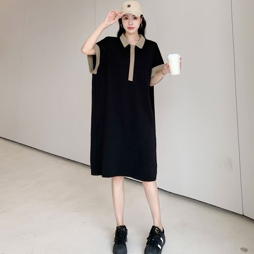 2024 Nouvelle Marque D'été Alterfur S Femmes Style Classique Polo Robes Femmes Enceintes Vêtements Md-04709