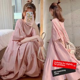 Robe Longue De Style Européen Et Américain Pour Femmes Enceintes,Vêtements D'été À La Mode