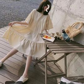 Robe Longue De Style Européen Et Américain Pour Femmes Enceintes,Vêtements D'été À La Mode
