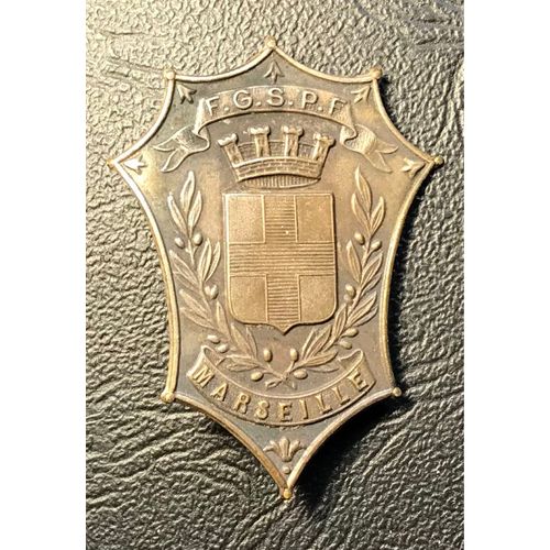 Insigne - F.G.S.P.F - Fédération Gymnastique Et Sportive Des Patronages De France - Marseille