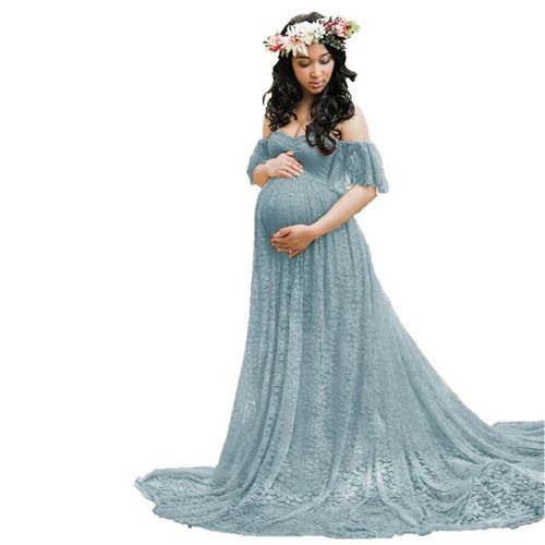 Alterphotography-Robe Longue En Dentelle Pour Femme Enceinte,Tenue De Grossesse Maxi Pour Séance Photo,Vêtements De Mère,Grande Taille,Accessoires D'été