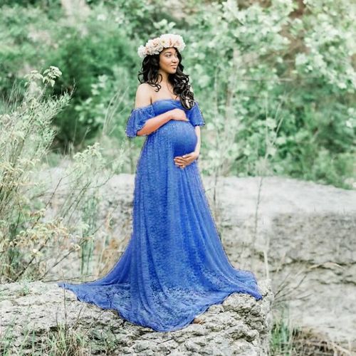 Alterphotography-Robe Longue En Dentelle Pour Femme Enceinte,Tenue De Grossesse Maxi Pour Séance Photo,Vêtements De Mère,Grande Taille,Accessoires D'été