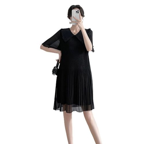 2024 Nouvelle Arrivée D'été Alterfur S Femmes Casual Adt Version Robes En Mousseline De Soie Femmes Enceintes Vêtements Md-04883