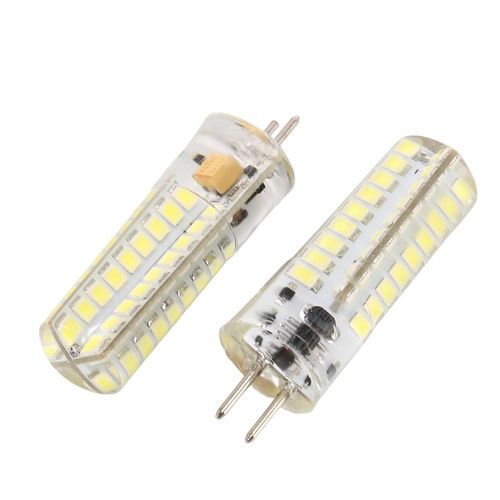 2x 6.5w Gy6.35 Ampoules Led 72 2835 Smd Led 320lm 50w Halogène Équivalent Dimmable Blanc Pur 6000k Bea