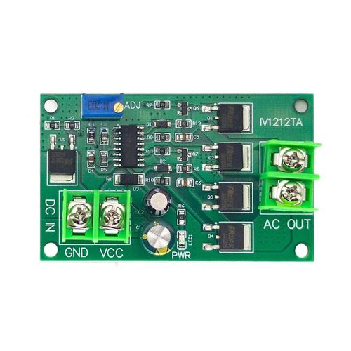 Onduleur 200W DC 12V à AC 12V Module générateur de signal à onde carrée 50Hz Onduleur IV1212TA 12W AC 12V à 220V
