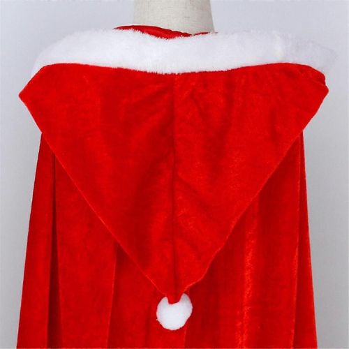 Cape De Noël Robe À Capuche Noël Cosplay Habiller Cape D¿Hiver Chaud Cape Noël Decor Christ