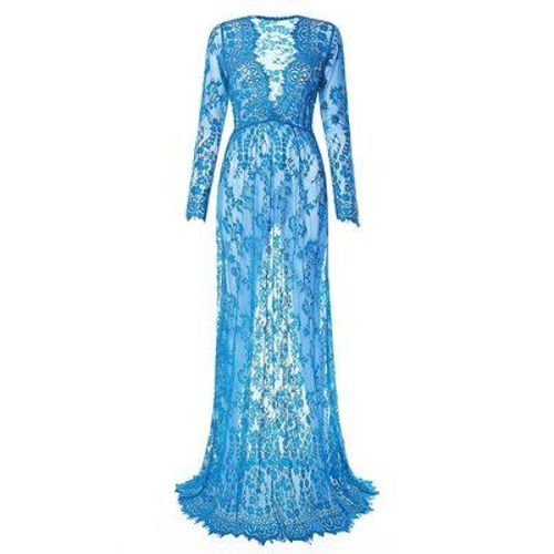 Robe Longue En Dentelle Pour Femme Enceinte,Accessoires De Photographie À La Mode,Tir De Barrage,Tenue D'été