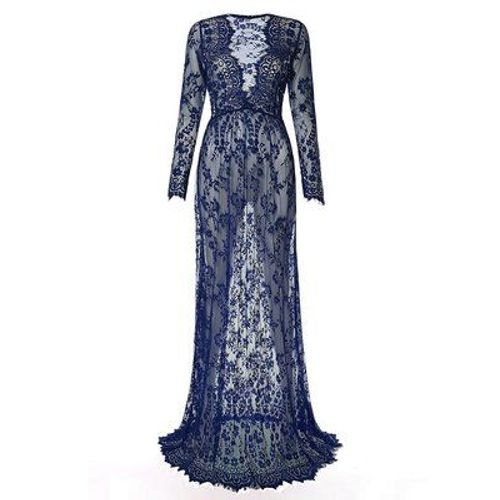 Robe Longue En Dentelle Pour Femme Enceinte,Accessoires De Photographie À La Mode,Tir De Barrage,Tenue D'été