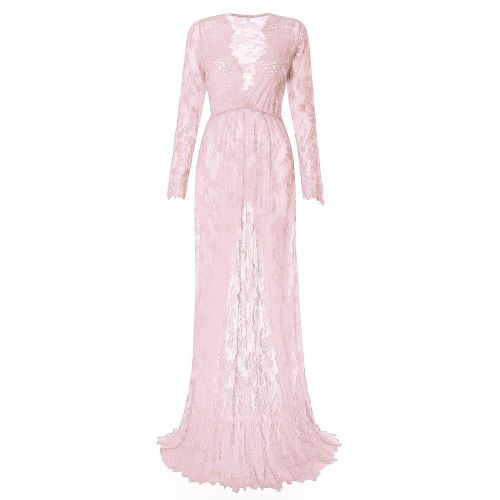 Robe Longue En Dentelle Pour Femme Enceinte,Accessoires De Photographie À La Mode,Tir De Barrage,Tenue D'été