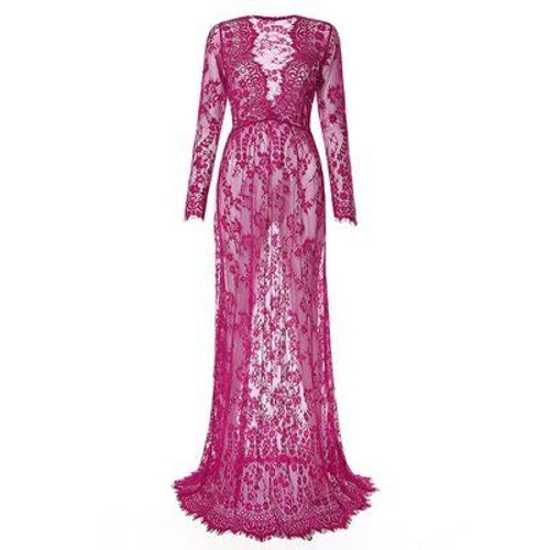Robe Longue En Dentelle Pour Femme Enceinte,Accessoires De Photographie À La Mode,Tir De Barrage,Tenue D'été