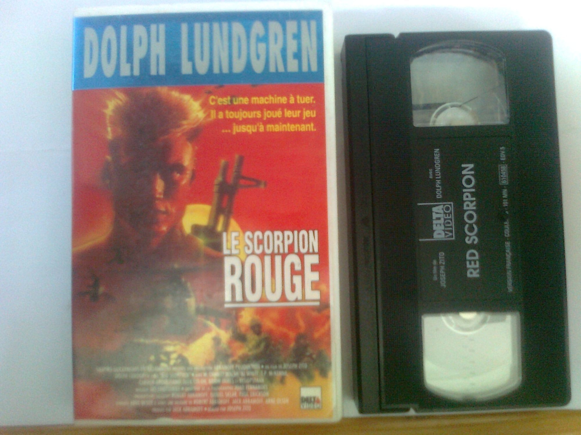 Cassette Vidéo Vhs - Le Scorpion Rouge - Joseph Zito