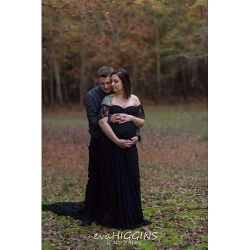 Robe De Grossesse Longue En Dentelle Pour Séance Photo,Accessoires De Photographie,Maxi