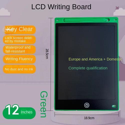 Tablette Lcd 8.5 Pouces Couleurs Écran Écriture Pour Enfant Tableau Noir Portable Dessin Éducatif