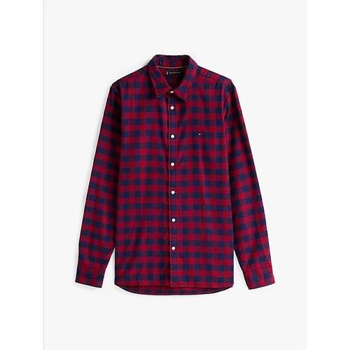 Chemise Ajustée À Carreaux Vichy En Coton Xl