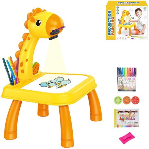 Tableau À Dessin Pour Enfants, Projecteur De Suivi Et De Dessin Pour Enfants, Table De Projection De Dessin, Table De Table, Kit De Coloriage Intelligent, Mini Projecteur De Trace, Jouet