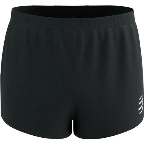 Racing Split Short Short De Running Taille L, Noir