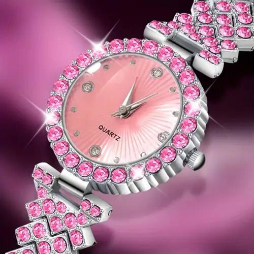 Montre Quartz Strass