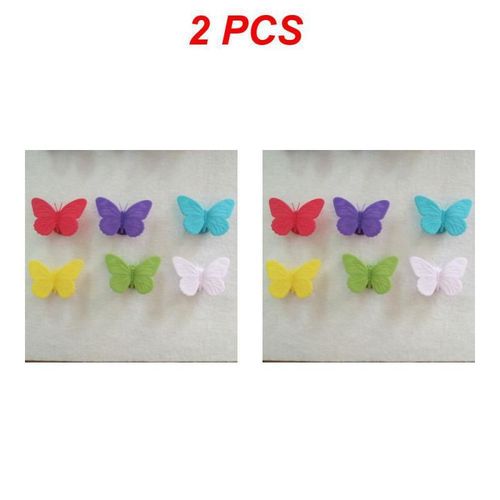Étiquette Autocollante En Silicone Pour Verre,Motif Fleur,Papillon,Vin,Vin,Fête,1/2/4 Pièces