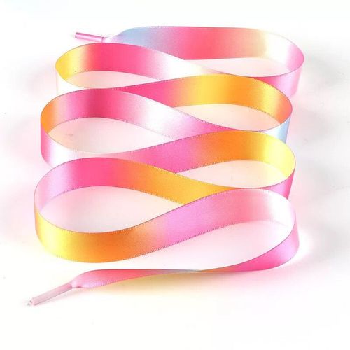 Soie Plat Rubans Baskets Lacets De Mariage Unisexe Convient Satin Ided Polyester Lisse 2 Cm Femmes Bonbons Chaussure Lacet 22 Couleur