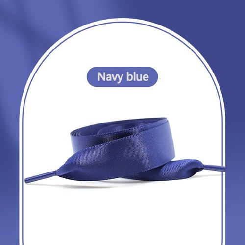 Soie Plat Rubans Baskets Lacets De Mariage Unisexe Convient Satin Ided Polyester Lisse 2 Cm Femmes Bonbons Chaussure Lacet 22 Couleur