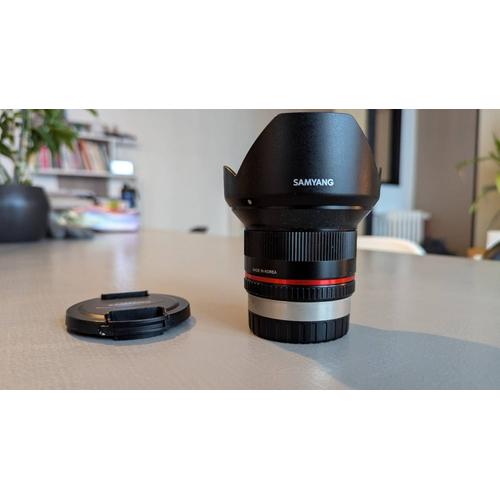 Objectif samyang 12mm f1.8 monture Fujifilm