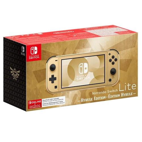 Console Nintendo Switch Lite Hyrule Edition Or