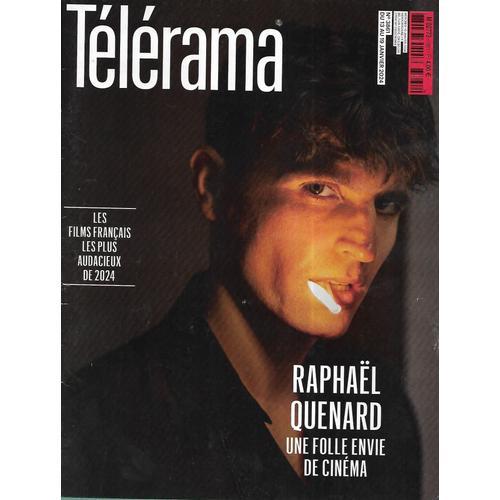 Telerama N°3861 13/01/2024 Raphaël Quenard/ Les Films Français Les Plus Audacieux De 2024/ Russell Banks/ Jack Kerouac/ Natifs Américains/ "True Detective"