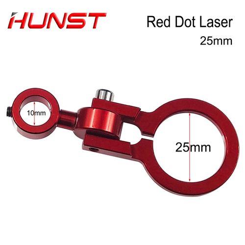Hunst-Ensemble De Supports À Points Rouges,Dispositif Technique À Diode,Positionnement Pour Bricolage,Gravure Laser Co2,Tête De Découpe,Dia: 20mm,25mm,Dc5v - Type Red Dot Base(25mm)
