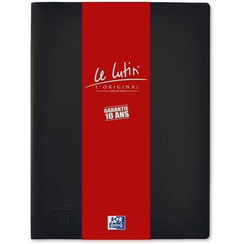 Protège-Documents Le Lutin L'original A4 60 Vues / 30 Pochettes Noir