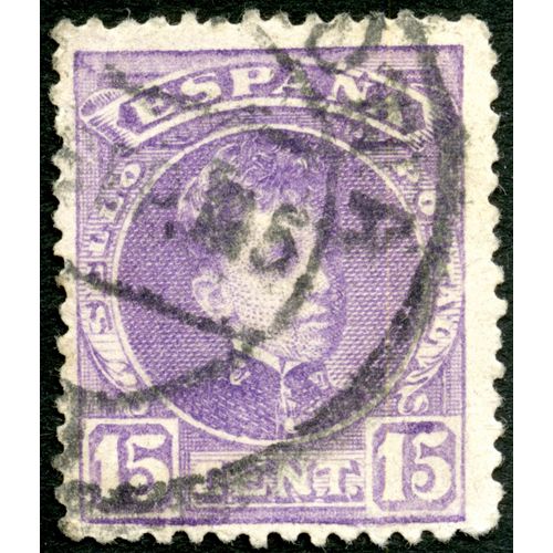 Timbre Oblitéré Espana, 15 Cent