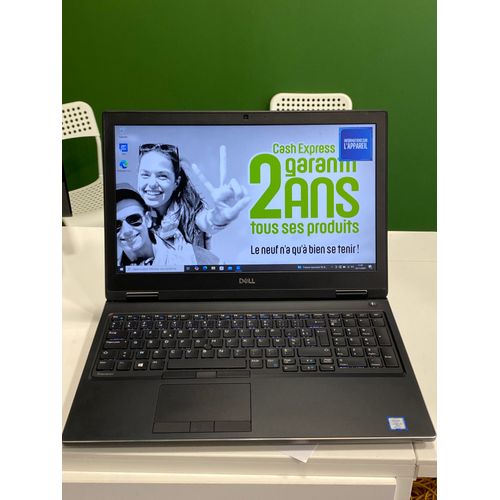 Dell Precision 7530 - 15.6" Intel Core i7 - Ram 32 Go - DD 750 Go
