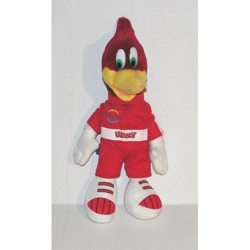 Peluche Woody Woodpecker Le Pic Vert Pilote Cartoon Animation Portaventura