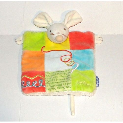 Doudou Souris Kaloo Serpentin Mouchoir Poche