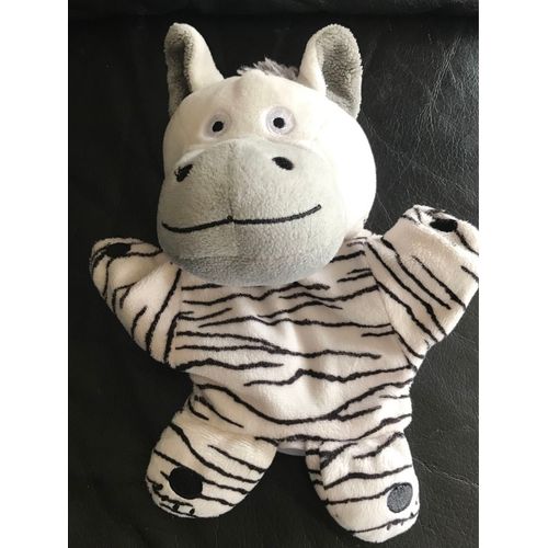 Doudou Peluche Marionnette Zèbre Maisons Du Monde 20cm