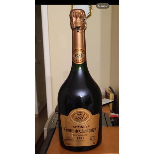 Comtes De Champagne Rosé Grand Cru Taittinger 1985(Rosé Effervescent)