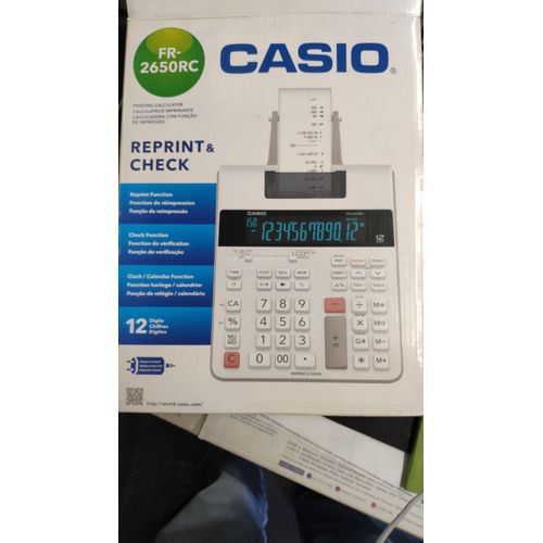 Calculatrice imprimante CASIO FR-2650EC