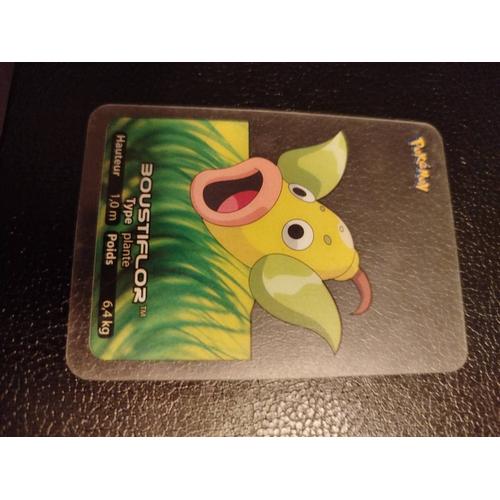 Carte Pokemon Lamincards Plastifiée De 2005 : Le N° 070 : Boustiflor 6 70 - Très Rare .